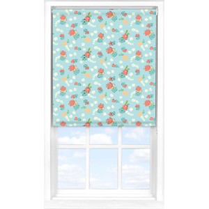 Vintage Floral Duckegg Translucent